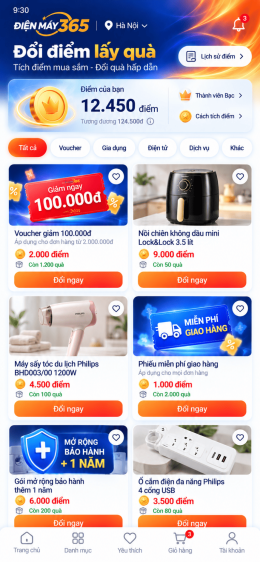 App siêu thị điện máy